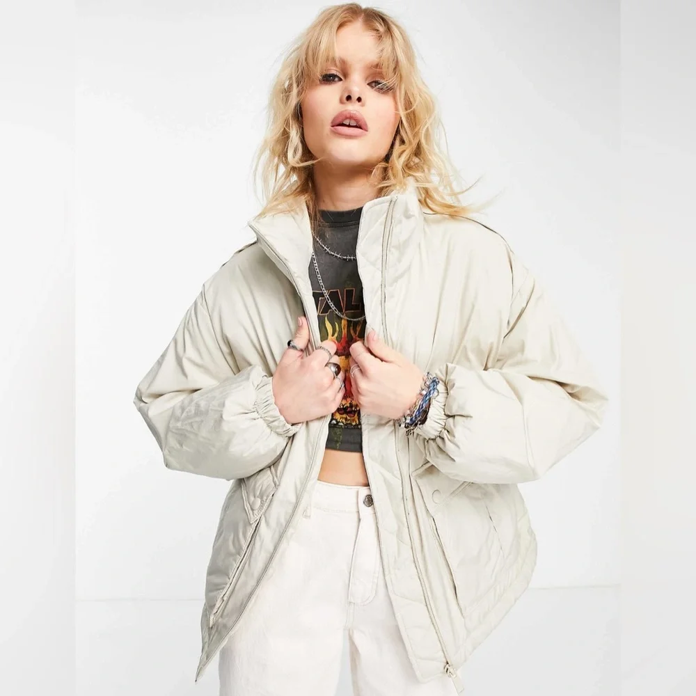 💫Free People💫 Duvet Bomber Jacket - Picture 4 of 7